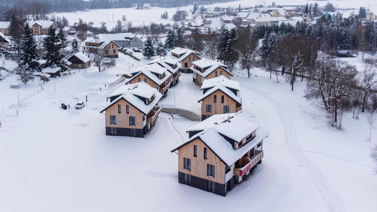 Resort Male Lipno Černá v Pošumaví Dış mekan fotoğraf